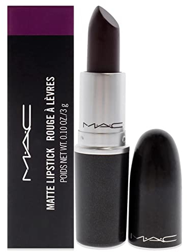 MAC Matte Lipstick, Smoked Purple, 1er Pack (1 x 3 g)