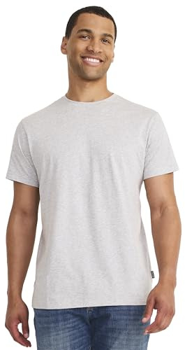 Jockey Herren Classic American T-Shirt, Light Heather Grey, XL