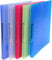 Exacompta 51169E Kunststoff-Ringhefter Chromaline aus flexiblem transluzentem Kunststoff 4 Ringe Füllhöhe 15mm DIN A4 Plastikordner ideal für Büro und Schule hellblau