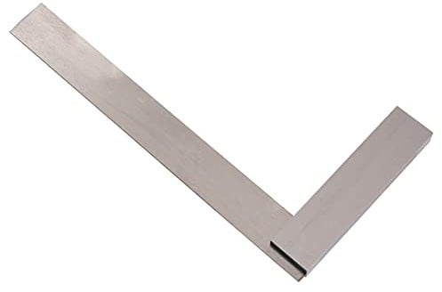 Amtech - Engineer s Square, Hardened & tempered steel, Finely polished for accurate marking, For wood and metal, 230 mm / 9 in