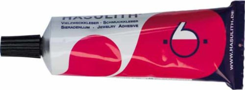 M&B CreativShop Hasulith - Colla per gioielli, 3 tubetti da 30 ml
