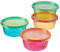 Nuby Stackable Bowls and Lids (Pack of 4) 94052