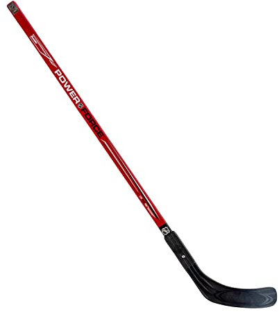 Franklin Sports Jungen Hockey Stick-Right Handed-40 Inch Colors May Vary NHL Power Force Hockeyschläger für Jugendliche, 101,6 cm, rechts, Blau/Rot/Grau, 40