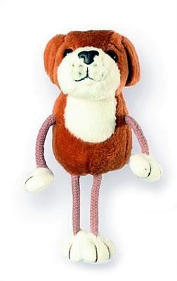 alles-meine.de GmbH Fingerpuppe Hund Welpe Rüde Tier Haustier Bauernhof Handspielpuppe Kasperlfigur
