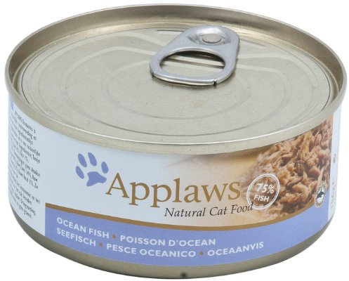 Applaws Cat Tin Sea Fish Pack of 24 (24 x 156 g)