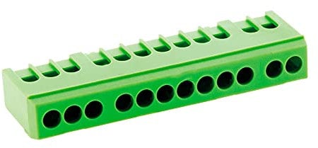 Zenitech 150020 Terminal de tierra, verde