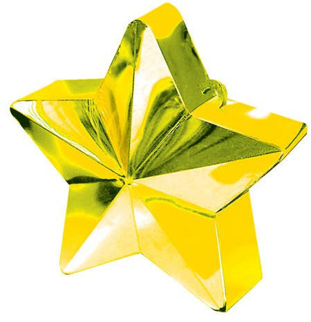 Party Discount Ballongewicht Stern, Gold, 170g
