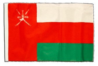 Flaggenfritze® Flagge Oman - 30 x 45 cm