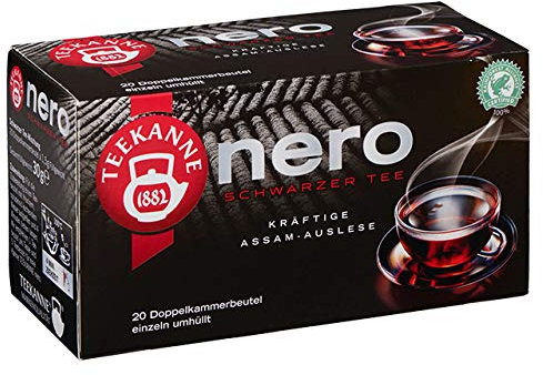 Teekanne Nero Schwarz Tee 20er