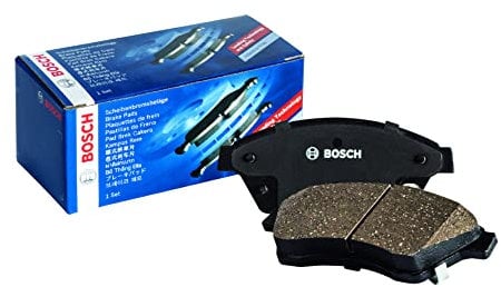 Bosch BP1459 - Auto Bremsbeläge vorne - Bosch-Qualität - für leises Bremsen mit wenig Staub - ECE-R90 zertifiziert - kupferfrei - 1 Set mit 4 Bremsbelägen