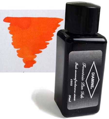 Diamine Refills Pumpkin 30mL Bottled Ink - DM-3054 by Diamine