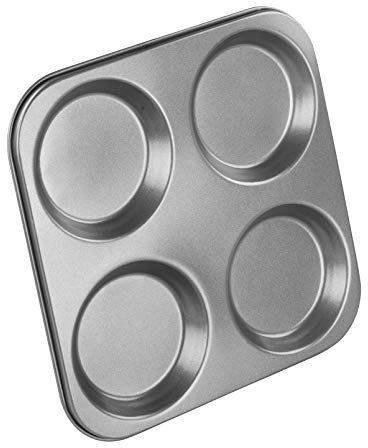 Chef Aid Yorkshire-Puddingform, großes 4-Fach Antihaft-Tablett 23,6 cm x 23,6 cm, ideal für Sonntagsbraten