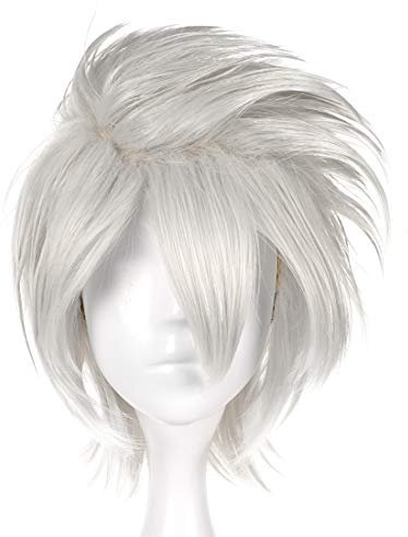 Cosplay Perücke von Kakashi Hatake | Weiß