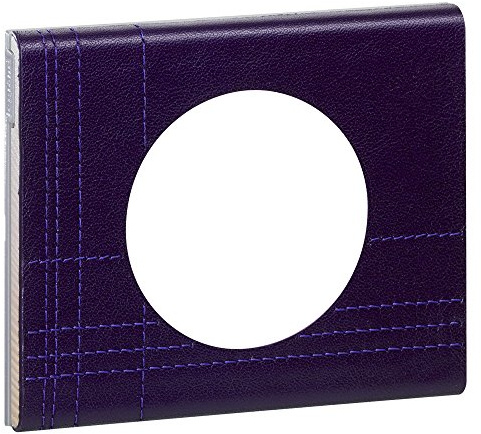 Legrand Céliane2 Platte mit Loch, Violett, LEG69441