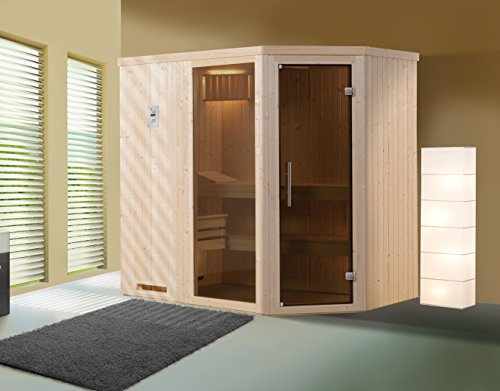 Weka Elementsauna 508 GTF Gr. 2 inkl. 7,5 kW Sauna-Ofen mit externer Steuerung (OS)