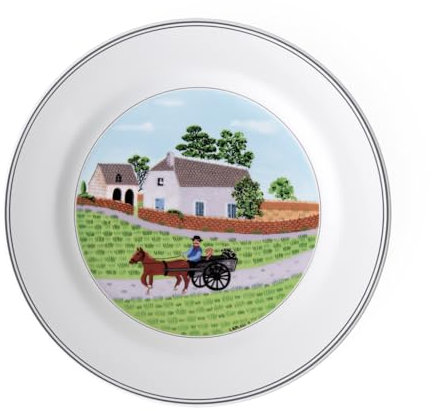 Villeroy & Boch Assiette Plate, Vert, Assiette Plate 27 cm