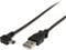 StarTech.com 6 ft. (1.8 m) Right Angle USB to Mini USB Cable - USB 2.0 A to Right Angle Mini B - Black - Mini USB Cable (USB2HABM6RA)