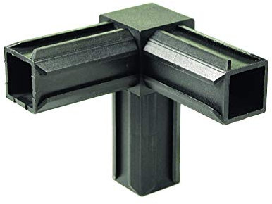 GAH-Alberts - Connettore di tubi XD, con un ampia uscita ad angolo retto 30 x 30 x 2,0 mm