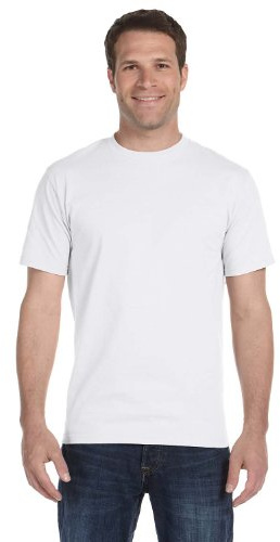 Hanes Men's Big-tall Beefy T-shirt-d, White, 2XLT