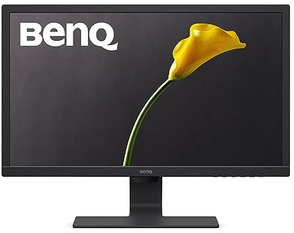 Benq GL2460HM pantalla para PC 61 cm (24) Full HD LED Plana Negro - Monitor (61 cm (24), 1920 x 1080 Pixeles, Full HD, LCD, 2 ms, Negro)
