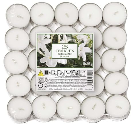 Price's Petali Range Scented Tealights 25 Pack