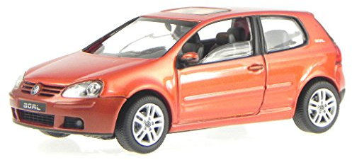 Schuco VW Golf 5 2-Türer Goal orange metallic Modellauto 1:43
