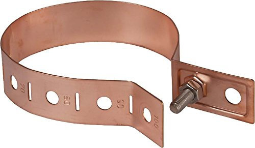 Dehn 423027 – Rohrschelle 60 – 150 mm kupfer