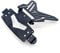 Bike It Number Plate Hanger Bracket Universal Small With Slide Ind Mounts