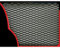 S SUMEX Rejilla Aluminio 33X100 cm Protección y Estilo: Ideal para Rejillas Frontales, Tomas de Aire y Paragolpes Diseño Deportivo y Elegante Color Negro