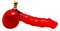 1 x 350 ml leere Glasflasche Penisform Penisflasche mundgeblasen mit goldenem Korken -Verschluss 0,35 Liter l Likörflaschen Glasflaschen Schnapsflaschen Essigflaschen Whisky Flasche Länge 22 cm, auf Anfrage auch 250 ml und 500 ml von SLK GmbH