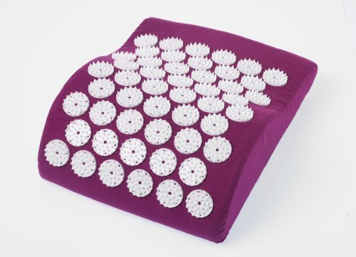 Akupressur Akupressurkissen Nackenkissen Nagelkissen Iplikator Shanti 31x23 lila Entspannungskissen