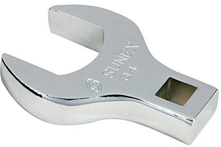Sunex 97434 1/2 Drive 34 mm Fully Polished Jumbo Straight Crowfoot Wrench