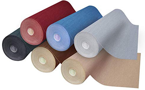casa pura Moquette aiguilletée - Revêtement de sol Antidérapant pour Bureau Hôtel Centre commercial, Certifié Gut en Allemagne - Résistant au lavage et Lumière, Epaisseur 2mm (Malta-Bleu 100x200cm)