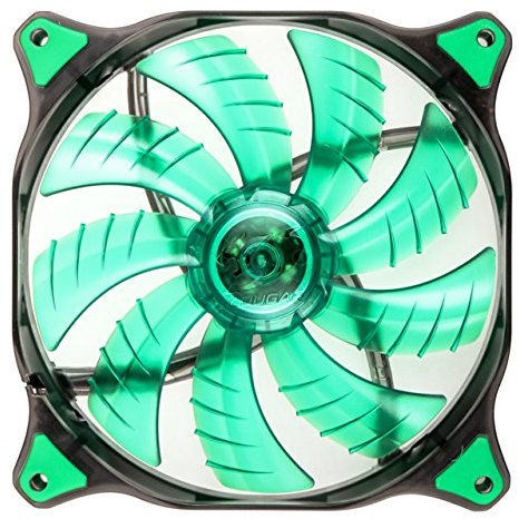 Cougar LED de Ventilador d14hb de G LED Verde 140 mm