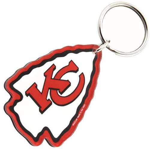 WinCraft Kansas City Chiefs High Definition Logo Schlüsselanhänger