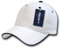 Decky Sandwich Visor Baseballkappe – Weiß/Schwarz