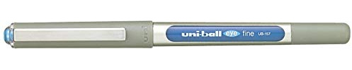 uni-ball Eye UB-157 Fine Rollerball Pen - Light Blue, Pack of 12