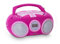 Lecteur Radio CD Portable Rose Drapeau United Kingdom