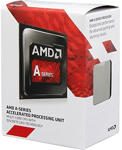 AMD FM2+ A8-7600 3,1GHz Box Processore, Nero