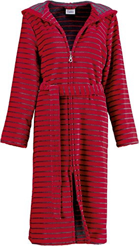Cawö Bademäntel Damen Kapuze Shades 1492 rot - 27