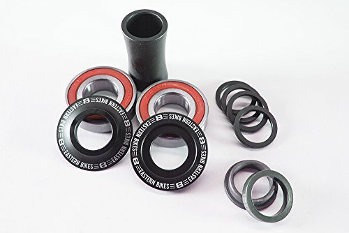 Eastern Bikes BMX Tretlager-Kit 22 mm, Mattschwarz