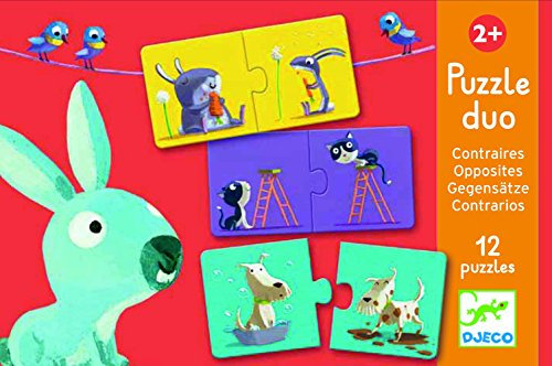 Opposites Puzzle-Duo Djeco