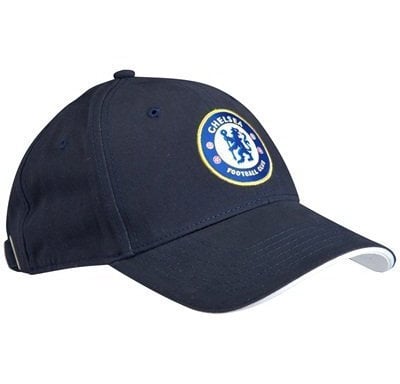 Chelsea FC Football Club Crest Badge Logo Navy Blue Baseball Cap Hat Official