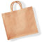 Westford Mill Jute Jumbo Shopper, Natural, 45 x 39 x 21 cm