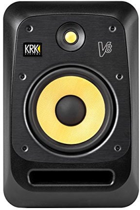 KRK V8 Series 4 8 2-Way Powered Studio Reference Monitor, Black