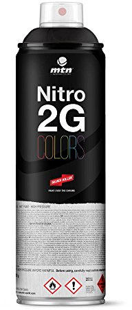 MTN Nitro 2G Colors Spray Paint R 9011 / Black