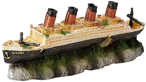 Europet Bernina 234-237601 Bubble-Decor Schiffswrack (Titanic) 39 x 11 x 14 cm