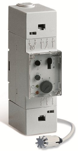 Perry 1TMTE084 Termostato Ambiente Modulare con Sonda, Bianco