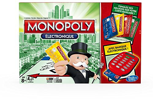 Hasbro - A74441010 - Jeu De Plateau - Monopoly Electronique
