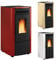 Nordica Extraflame Pelletofen Ketty Beschichtung aus lackiertem Stahl Heizleistung 6,3 kW 180 m³ Heizbar